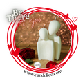 Hugging Couple Candle