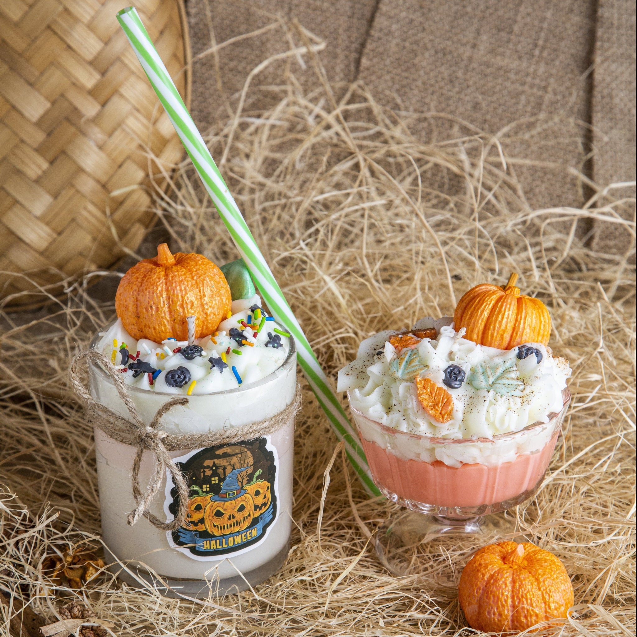 Pumpkin Icecream - Candles