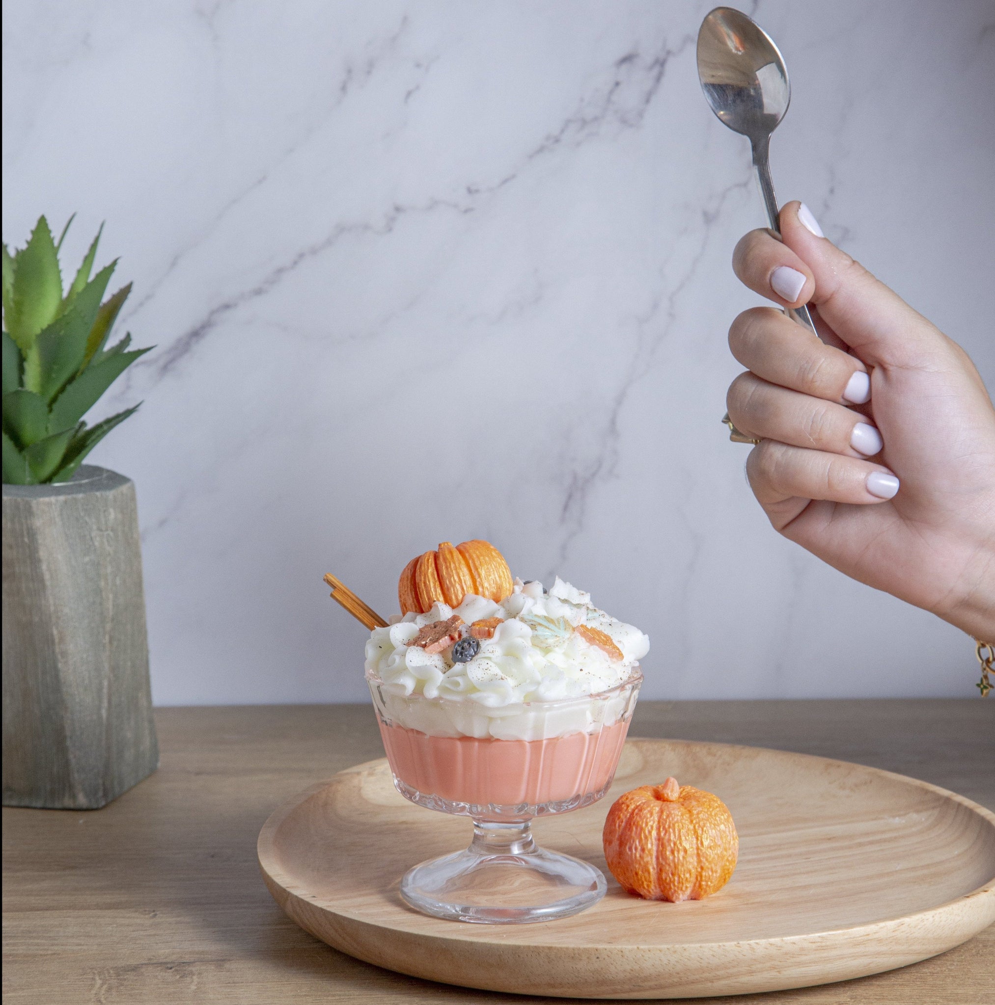 Pumpkin Icecream - Candles