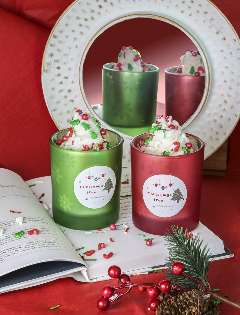 Festive Candles - Customize Your Sticker