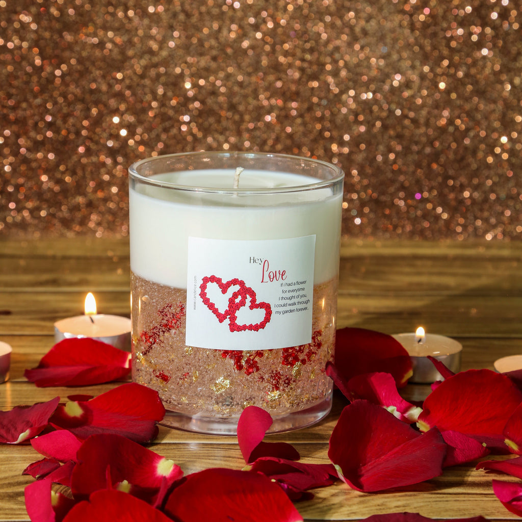 Love Quote Candle