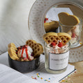 Ice-cream Waffle Candle