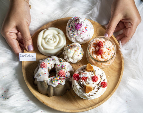 Candle Cup Cakes