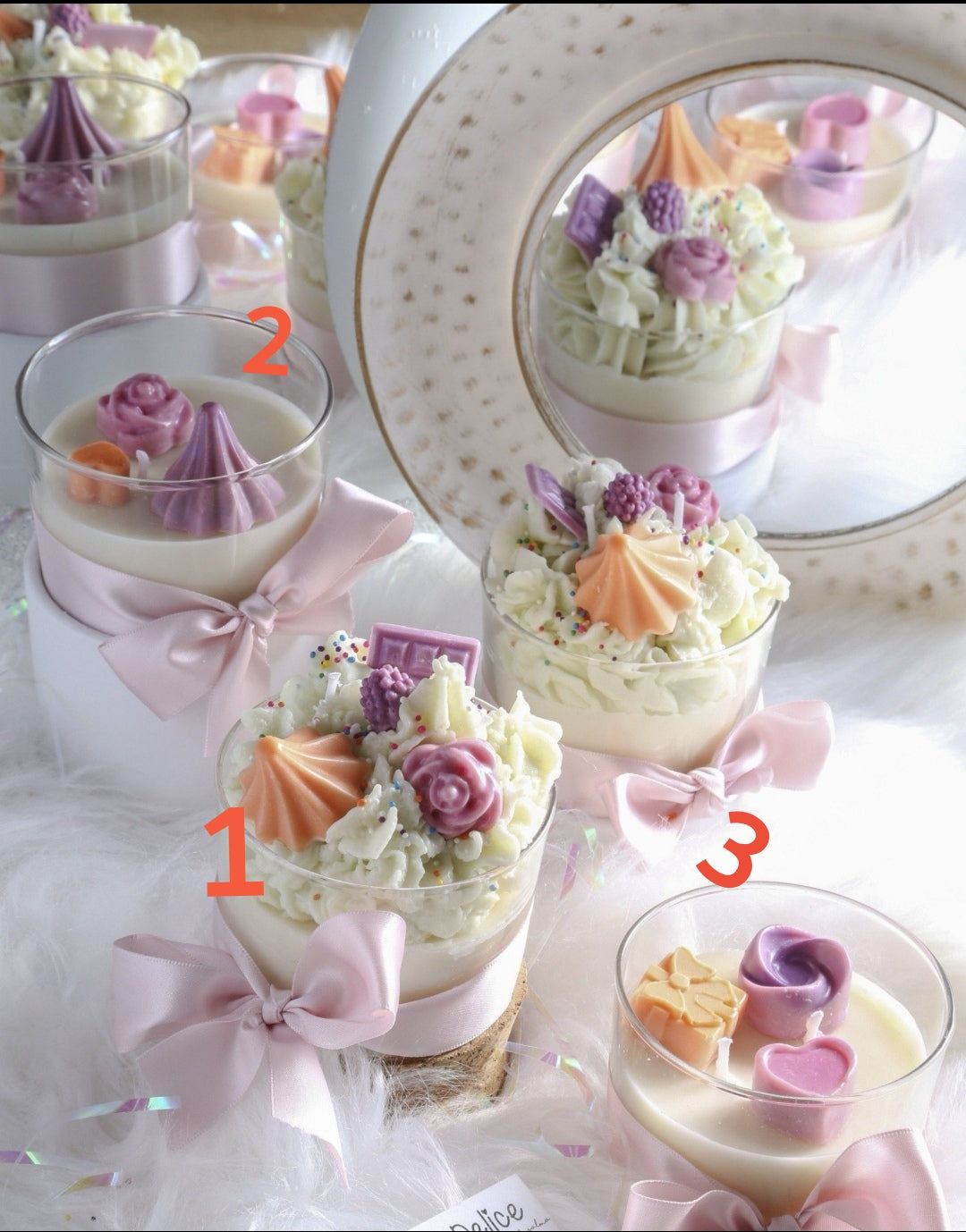 Hazelnut Icecream Candles
