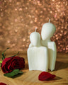 Hugging Couple Candle