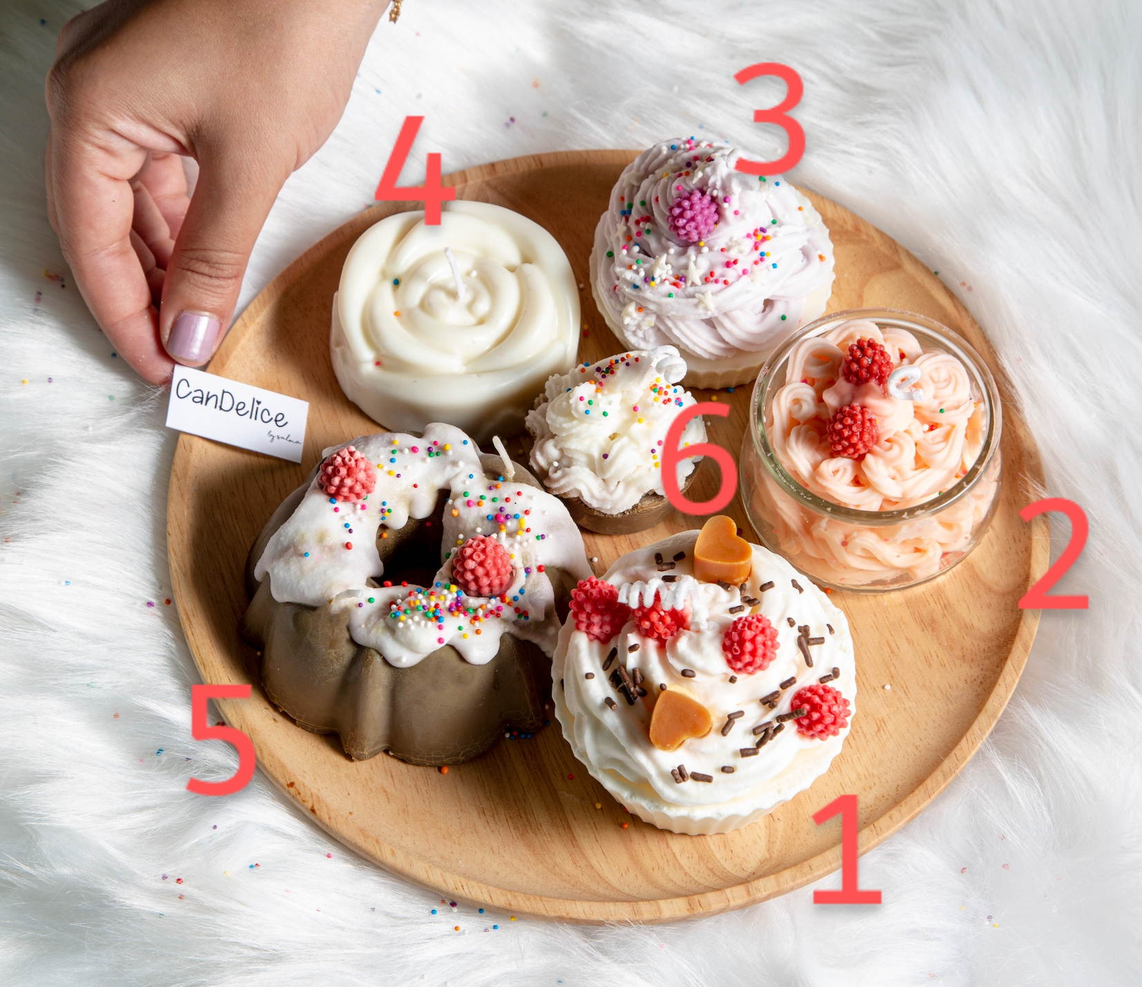 Candle Cup Cakes
