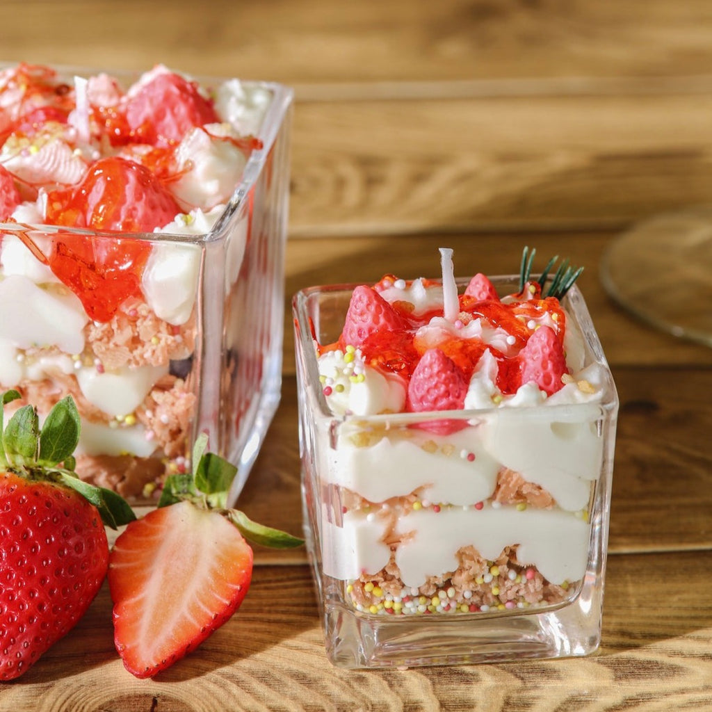 Strawberry Yoghurt Candle